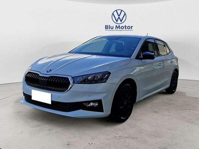Usata Skoda Fabia 95 CV (69 kW) 2025 Bianco luna metallizzato Berlina