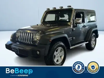 Usata Jeep Wrangler Sport 200 CV (147 kW) 2014 Grigio SUV