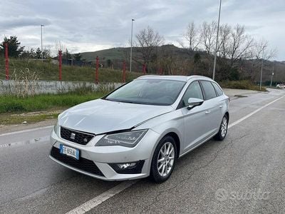 Usata Seat Leon FR 150 CV (110 kW) 2016 Grigio Station wagon