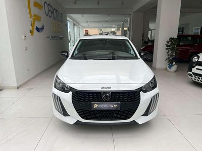 Usata Peugeot 208 Active 101 CV (74 kW) 2025 Nero metallizzato Utilitaria