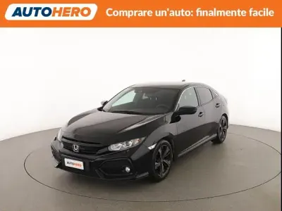 Usata Honda Civic Elegance 130 CV (95 kW) 2019 Nero Berlina