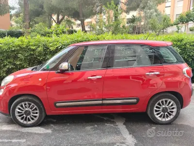 Usata Fiat 500L 85 CV (62 kW) 2013 Rosso Monovolume