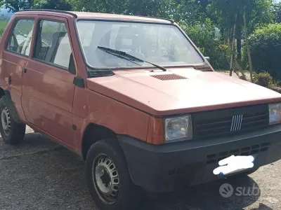 Usata Fiat Panda Young 39 CV (28 kW) 1999 Rosso Berlina