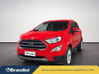 Usata Ford Ecosport Titanium S 125 CV (91 kW) 2020 Rosso SUV