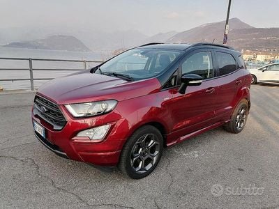 Usata Ford Ecosport ST-Line 100 CV (73 kW) 2018 Rosso SUV