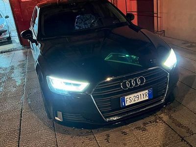 Usata Audi A3 116 CV (85 kW) 2018 Nero Berlina