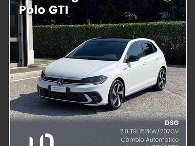 Usata VW Polo GTI 207 CV (152 kW) 2023 Pure white/nero Utilitaria