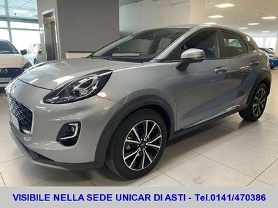 Usata Ford Puma Titanium 125 CV (91 kW) 2020 Solar silver SUV