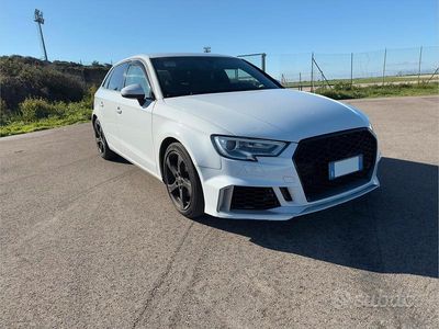 Usata Audi A3 Ambiente 110 CV (80 kW) 2017 Bianco Berlina