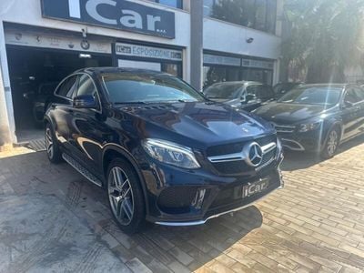 Usata Mercedes GLE350 Premium Plus 258 CV (189 kW) 2017 Blu Coupé