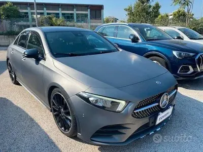 Usata Mercedes A200 Premium 150 CV (110 kW) 2020 Grigio Berlina