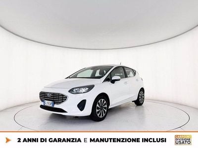 Usata Ford Fiesta Titanium 75 CV (55 kW) 2022 Bianco Berlina