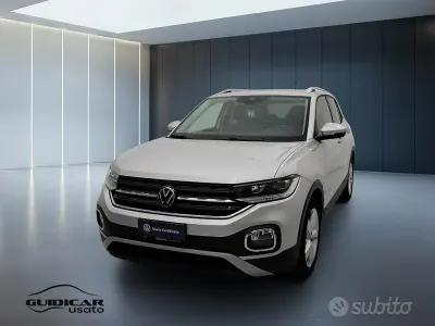 Usata VW T-Cross Advance 110 CV (80 kW) 2023 Grigio SUV