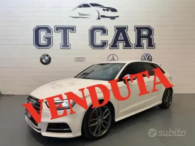 Usata Audi S3 Ambiente 310 CV (228 kW) 2017 Bianco Berlina