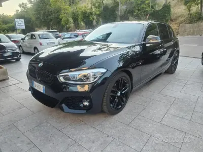 Usata BMW 116 Sport Line 116 CV (85 kW) 2019 Nero Utilitaria