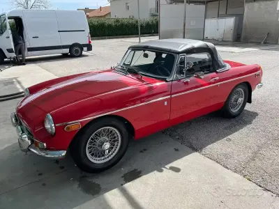 Usata MG B 95 CV (69 kW) 1970 Rosso Cabrio