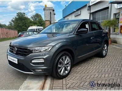 Usata VW T-Roc Style 115 CV (84 kW) 2018 Grigio SUV
