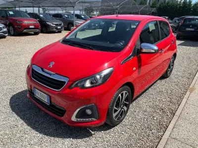 Usata Peugeot 108 Allure 82 CV (60 kW) 2018 Rosso Berlina
