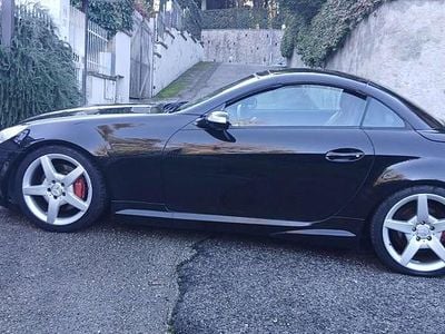 Usata Mercedes SLK350 AMG 300 CV (220 kW) 2005 Nero Cabrio