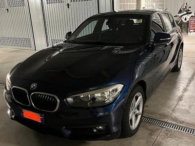 Usata BMW 118 150 CV (110 kW) 2015 Blu Utilitaria