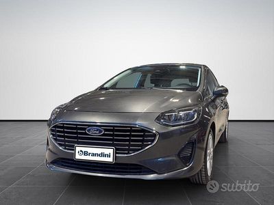 Usata Ford Fiesta Titanium 75 CV (55 kW) 2022 Grigio Utilitaria