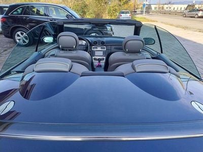 Usata Mercedes CLK200 Avantgarde 184 CV (135 kW) 2007 Blu/azzurro Cabrio