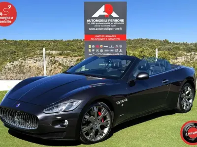 Usata Maserati GranCabrio 450 CV (330 kW) 2017 Nero carbonio Cabrio