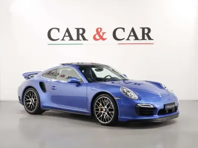 Usata Porsche 911 Turbo S 560 CV (411 kW) 2015 Blu/azzurro Coupé