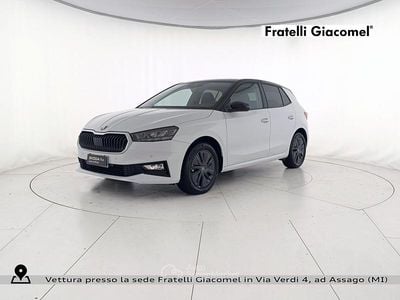 Usata Skoda Fabia 80 CV (58 kW) 2025 Bianco luna metallizzato Berlina
