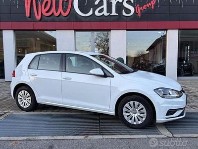 Usata VW Golf VII Trendline 86 CV (63 kW) 2017 Bianco Berlina
