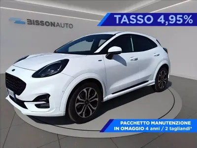 Second-hand Ford Puma ST-Line 125 CP (91 kW) 2023 Alb SUV