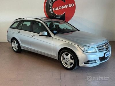 Usata Mercedes C180 120 CV (88 kW) 2013 Grigio Station wagon