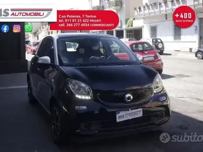 Usata Smart ForFour Passion 90 CV (66 kW) 2016 Nero Utilitaria