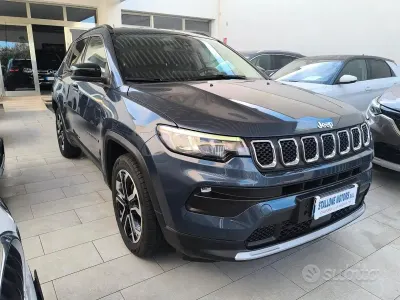 Usata Jeep Compass Limited 131 CV (96 kW) 2022 Bluazzurro SUV