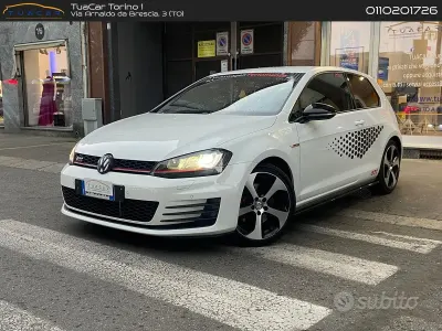 Usado VW Golf VII GTI 220 CV (161 kW) 2014 Blanco Berlina