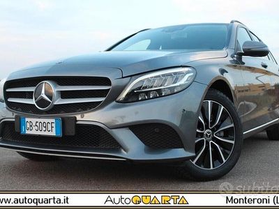 Usata Mercedes C220 194 CV (142 kW) 2020 Grigio Station wagon