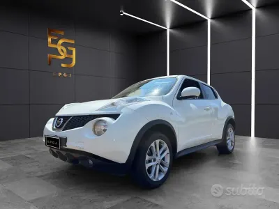 Usata Nissan Juke Tekna 110 CV (80 kW) 2011 Bianco SUV