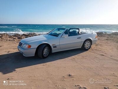 Usata Mercedes SL300 1990 Bianco Cabrio