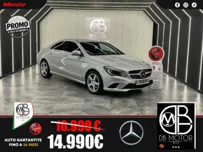 Usata Mercedes CLA200 Premium 136 CV (100 kW) 2015 Argento Berlina