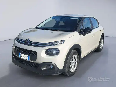 Usata Citroën C3 82 CV (60 kW) 2017 Bianco Berlina