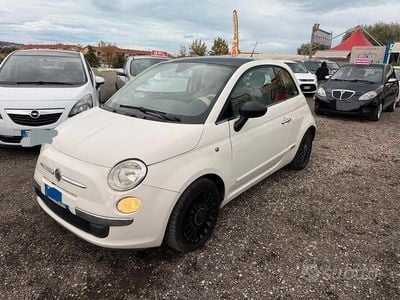 Usata Fiat 500 Lounge 69 CV (50 kW) 2009 Bianco Berlina