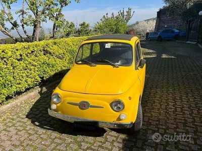 Usata Fiat 500 1970 Giallo Utilitaria