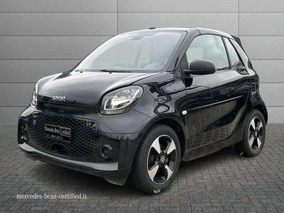Usata Smart ForTwo Electric Drive Passion 60 kW (82 CV) 2020 Nero metallizzato Cabrio