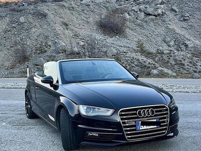 Usata Audi A3 Cabriolet S-Line 150 CV (110 kW) 2014 Nero Cabrio