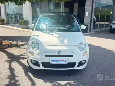 Usata Fiat 500C Pop 85 CV (62 kW) 2014 Bianco Cabrio