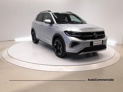 Nuova VW T-Cross R-line Plus 116 CV (85 kW) 2025 Argento SUV