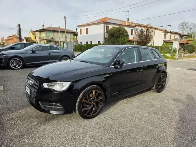 Usata Audi A3 Ambition 110 CV (80 kW) 2015 Nero Berlina