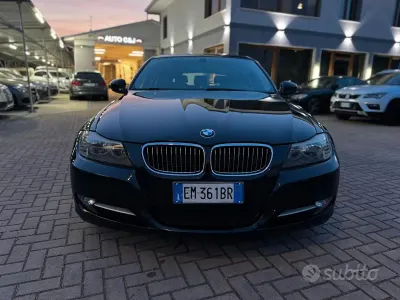 Begagnad BMW 316 Efficient Dynamics 116 HK (85 kW) 2012 Svart Kombi