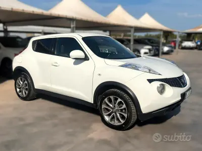 Usata Nissan Juke Tekna 110 CV (80 kW) 2013 Bianco SUV