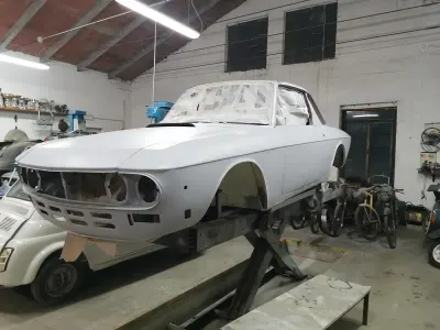 Begagnad Lancia Fulvia S 91 HK (66 kW) 1972 Röd Sportkupé